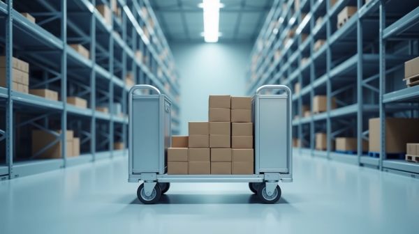 Pour un transport efficace, optez pour un chariot modulaire adapté